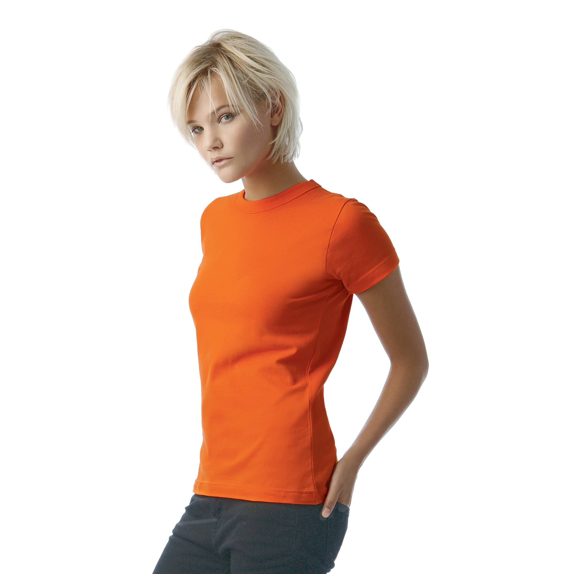 Футболка женская Exact 190/women, оранжевый, M