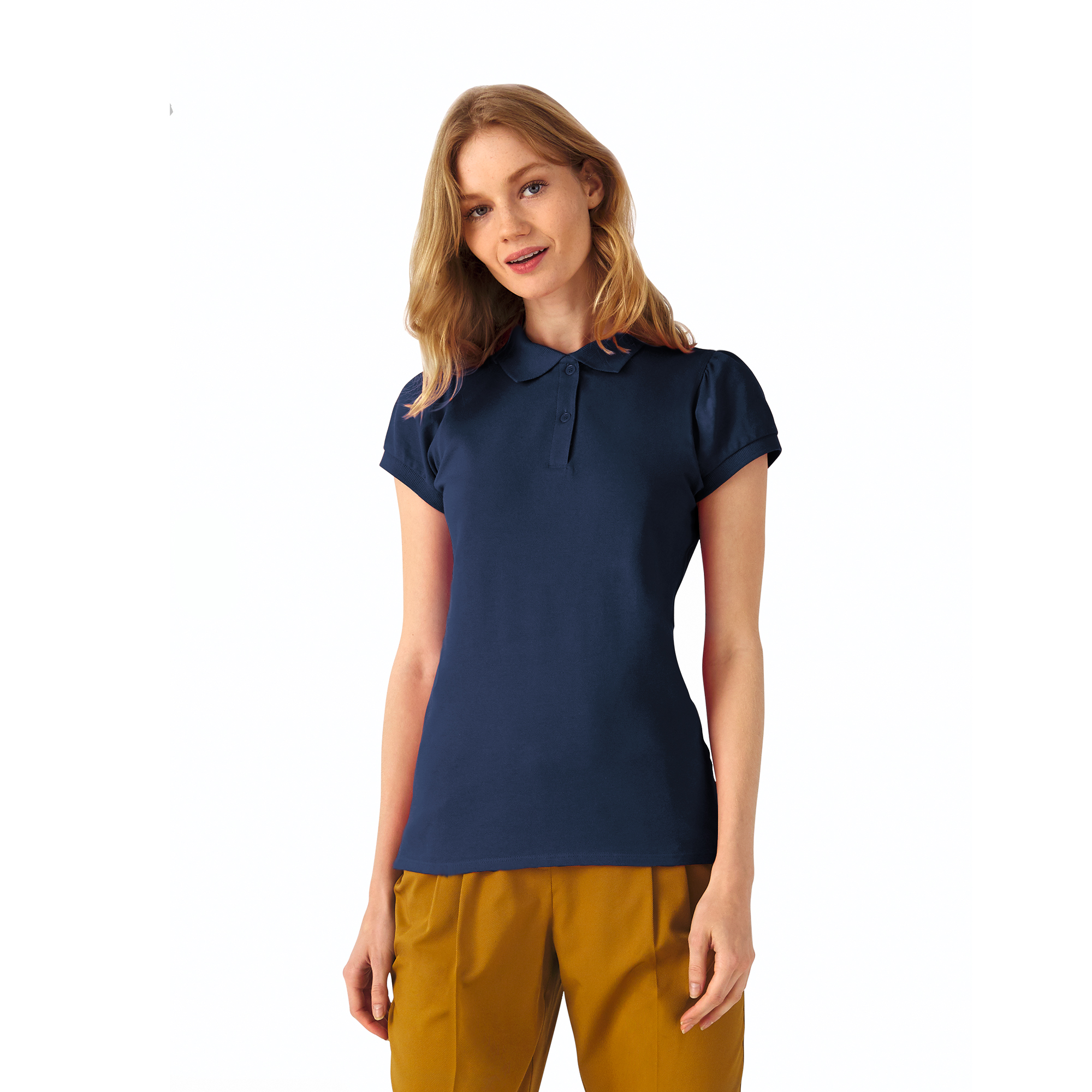 Поло женское Heavymill/women, темно-синий, L