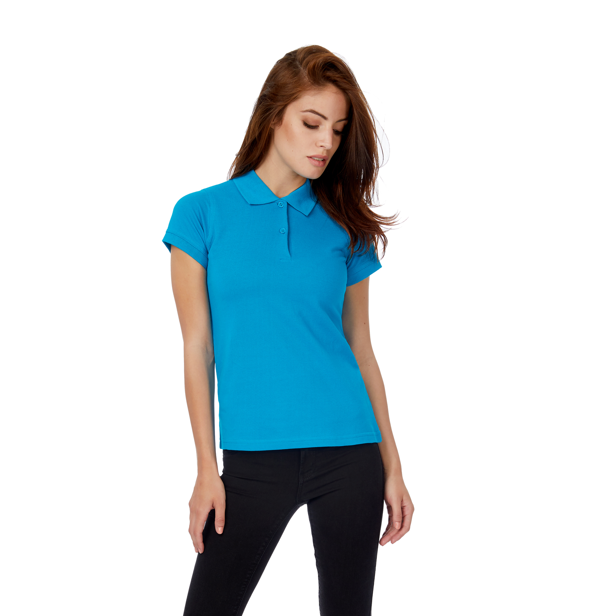 Футболка теннисная женская Safran Pure/women, ярко-бирюзовый, XL