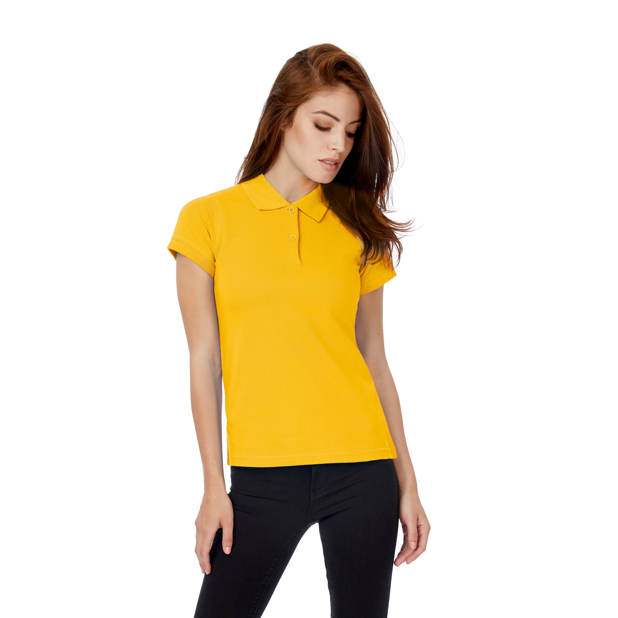 Футболка теннисная женская Safran Pure/women, желтый, XL