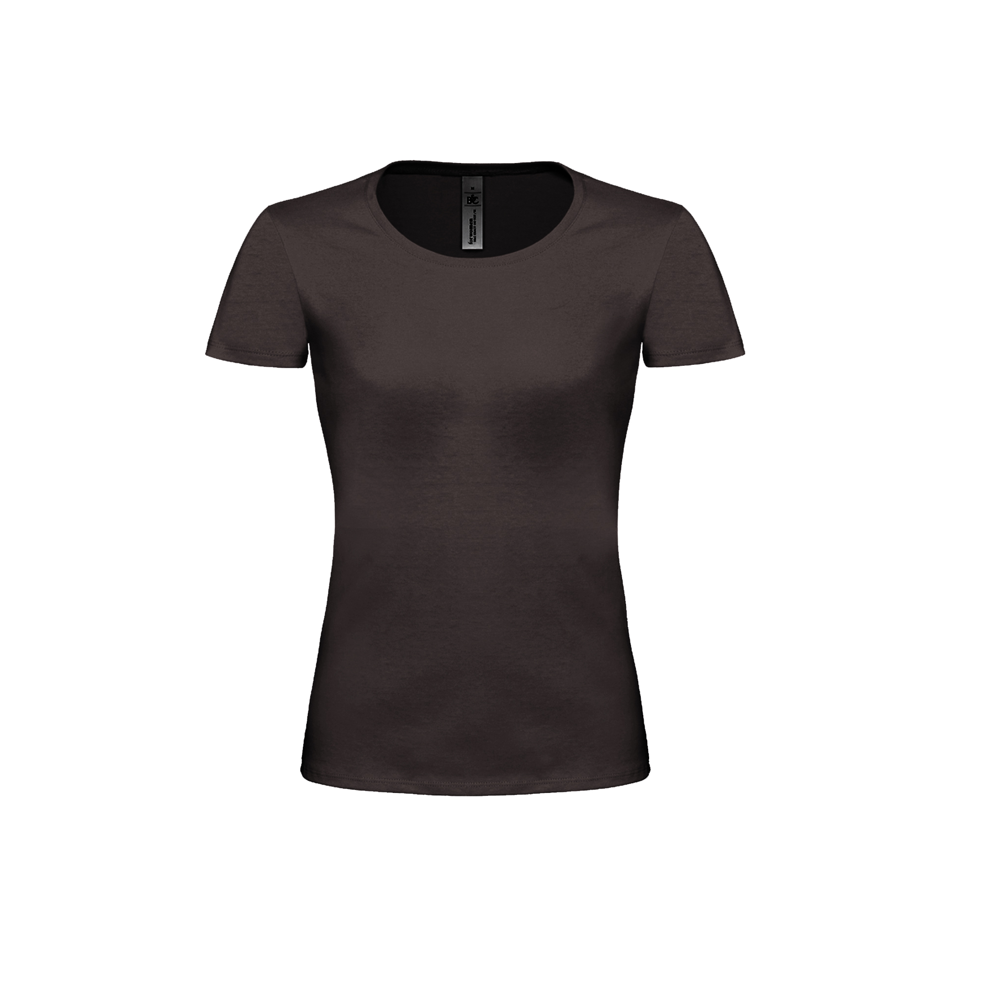 Футболка женская Exact 190 Top/women, черная/black, размер M, черный, M