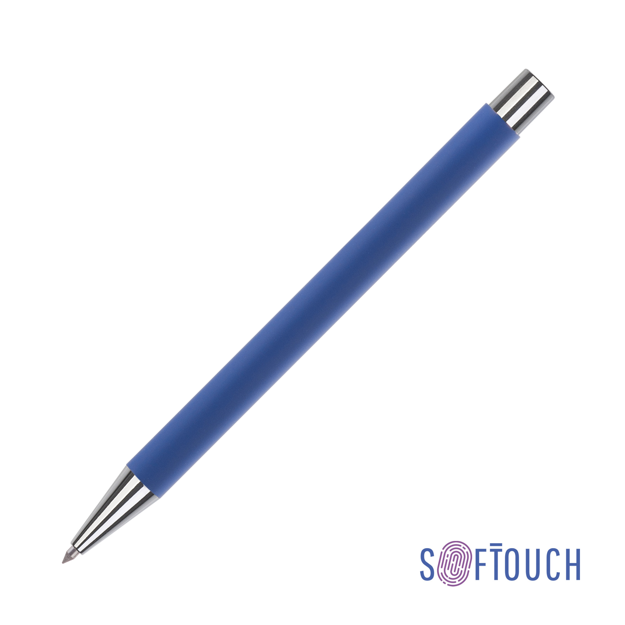 Карандаш "Aurora", покрытие soft touch, темно-синий