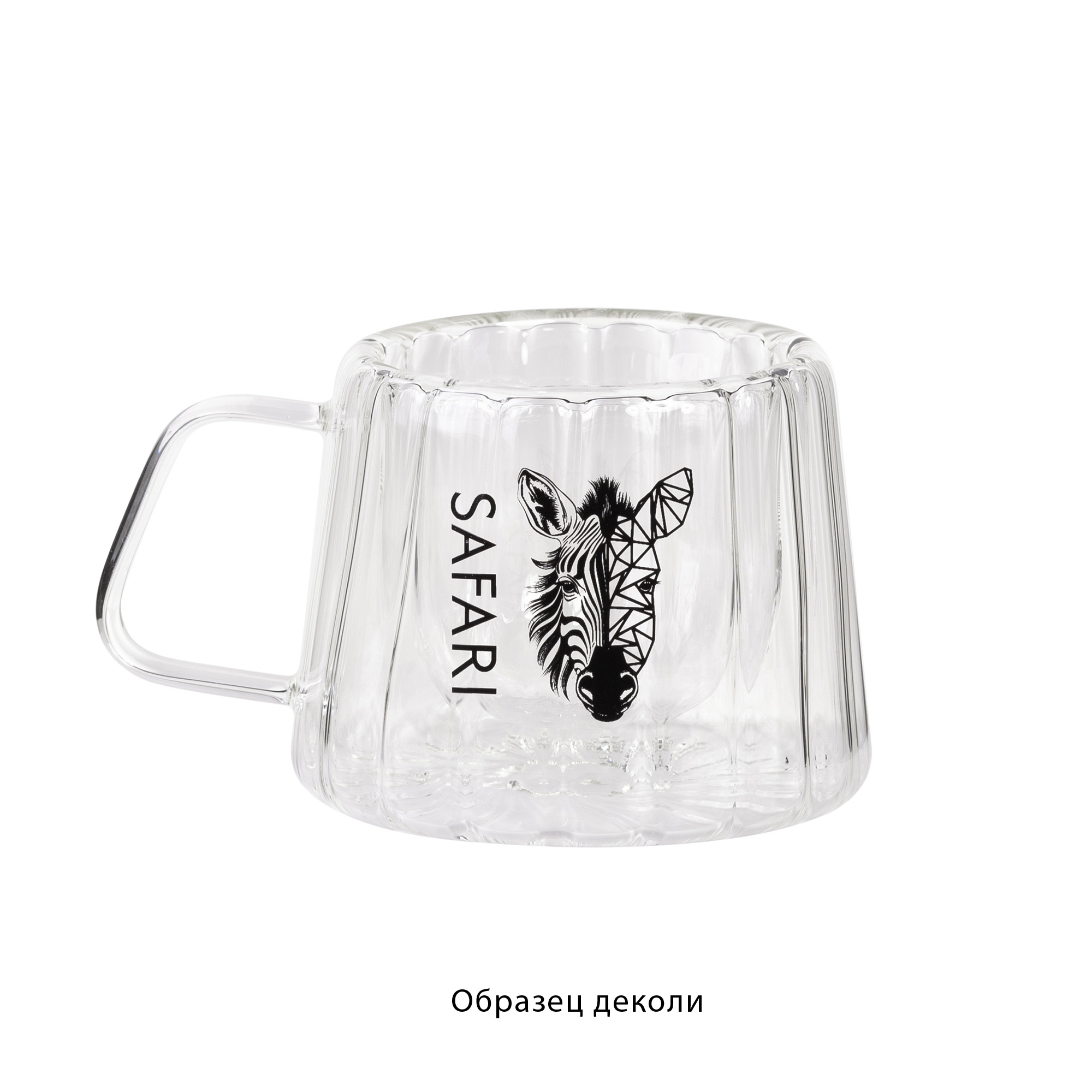 Кружка "Crystal" 180 мл, прозрачный