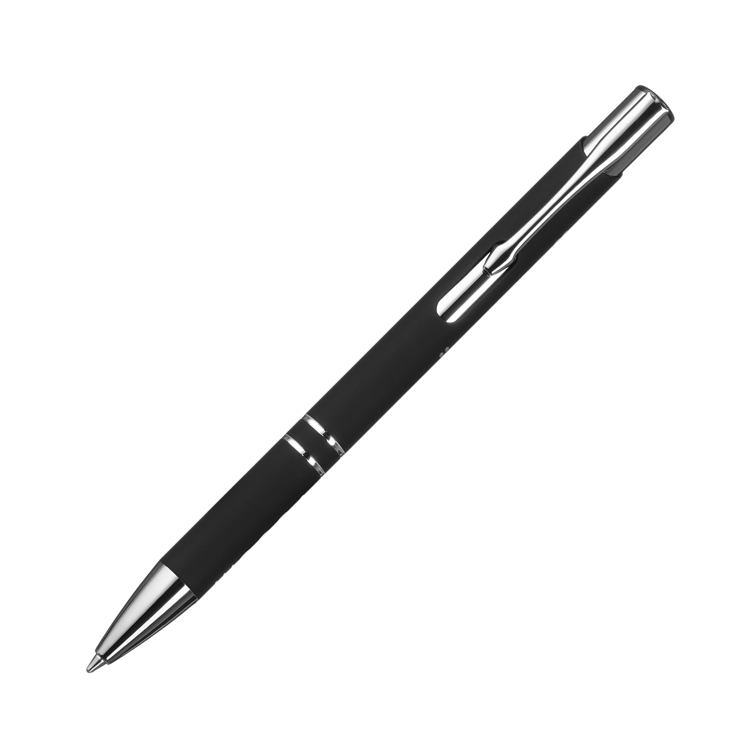 Шариковая ручка Альфа (Alpha), черная