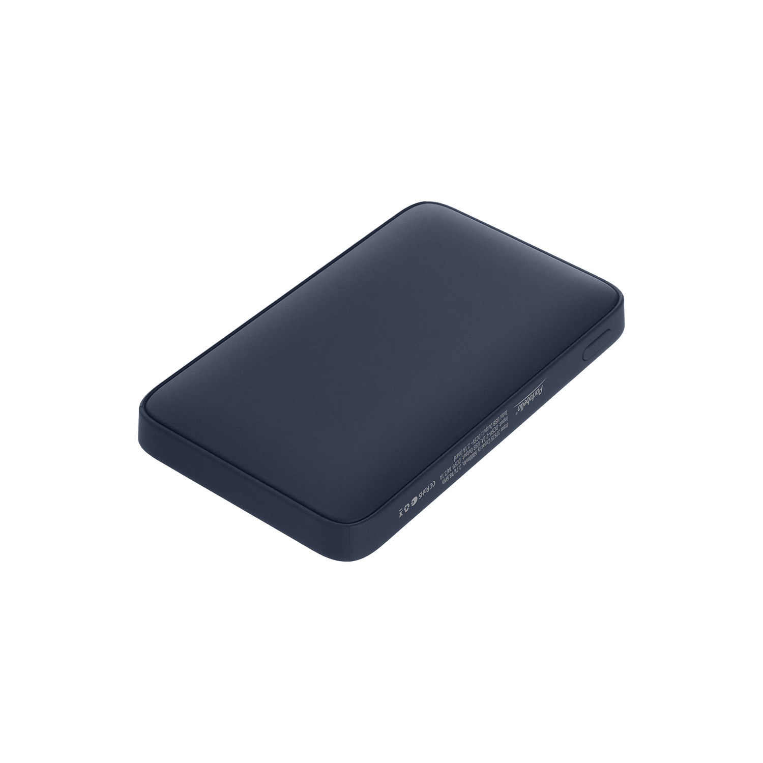 Внешний аккумулятор с подсветкой Анкор (Ancor) 5000 mAh, синий