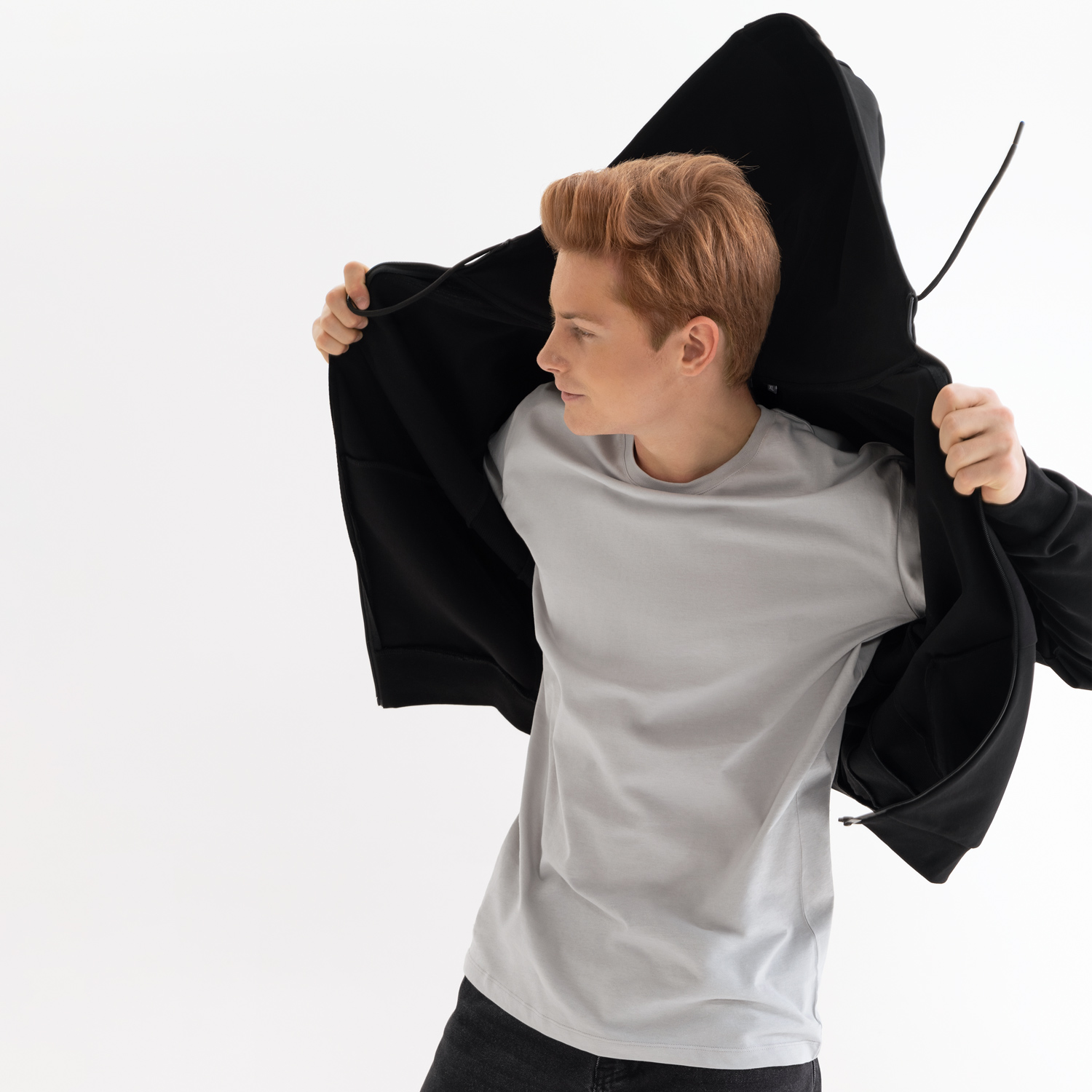 Футболка унисекс Крис (Kris), 150 гр., светло-серая, размер XXXL