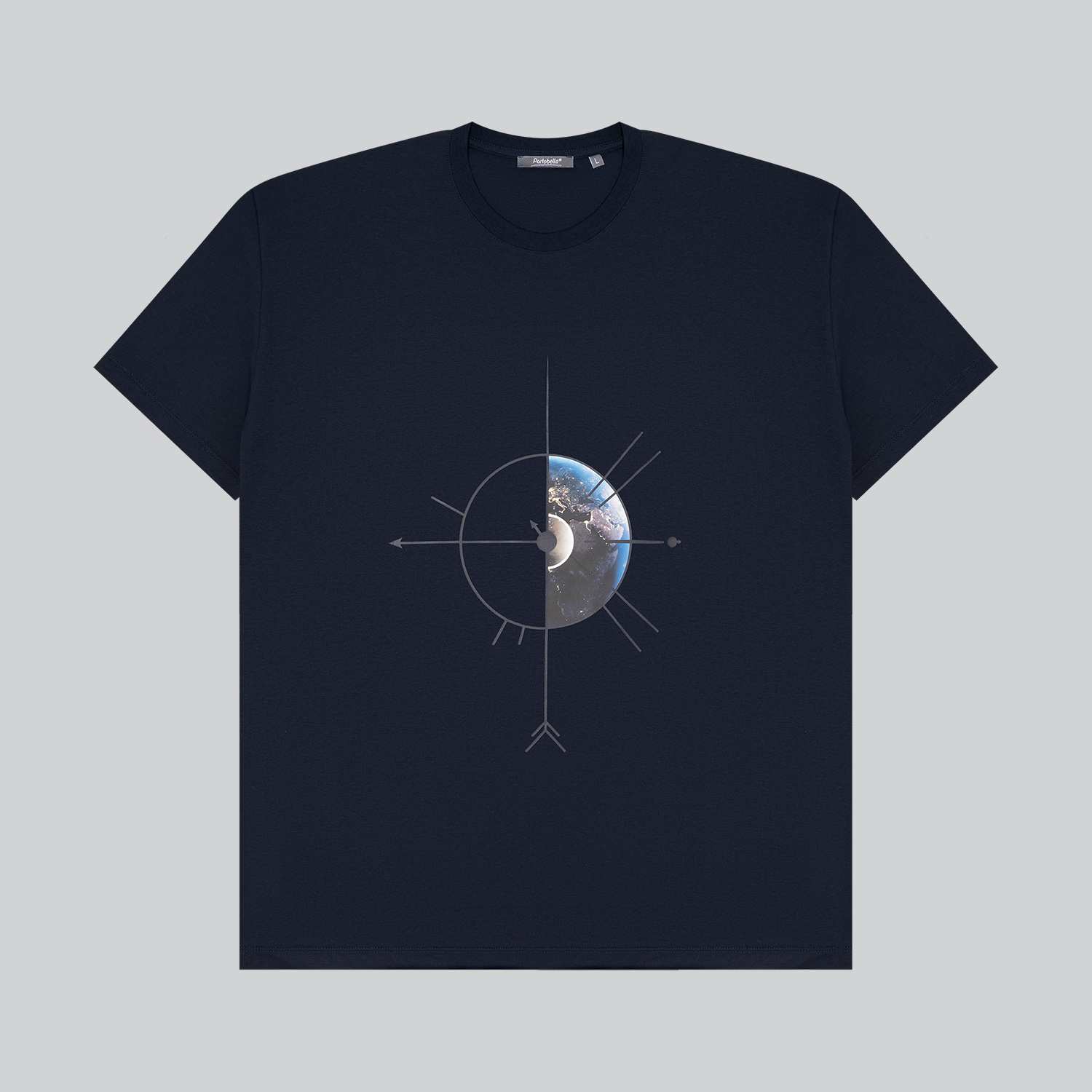 Футболка унисекс Крис (Kris), 150 гр., темно-синяя, размер XXL