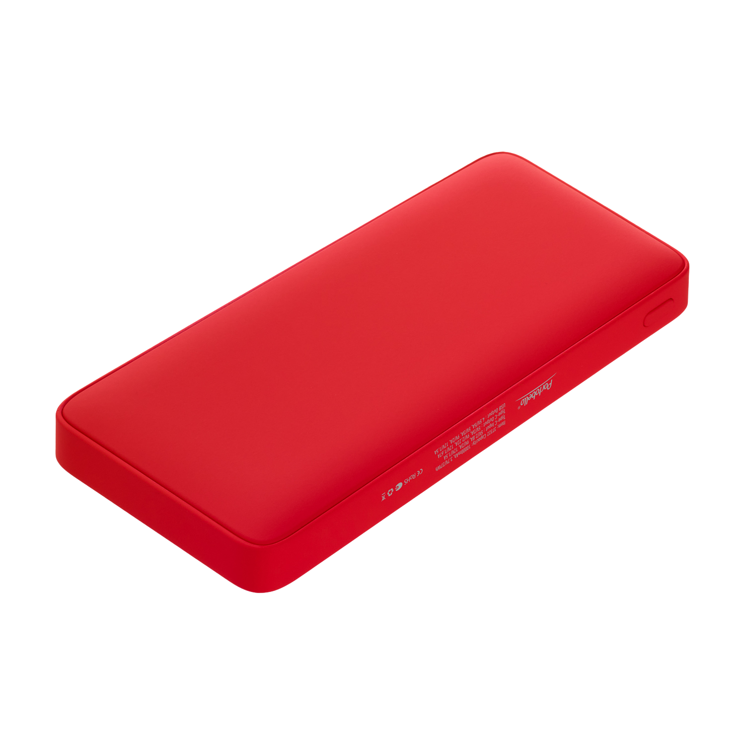 Внешний аккумулятор с подсветкой Анкор Плюс PD (Ancor PD Plus) 10000 mAh, красный