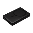 Внешний аккумулятор Атлантис Плюс PD (Atlantis PD Plus) 10000mAh с функцией беспроводной зарядки 15W, черный