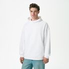 Худи оверсайз унисекс Фьюжн (Fusion), белый, размер 3XL/4XL