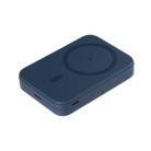 Внешний аккумулятор Юнион PD (Union PD) 10000mAh с функцией беспроводной зарядки 15W, синий
