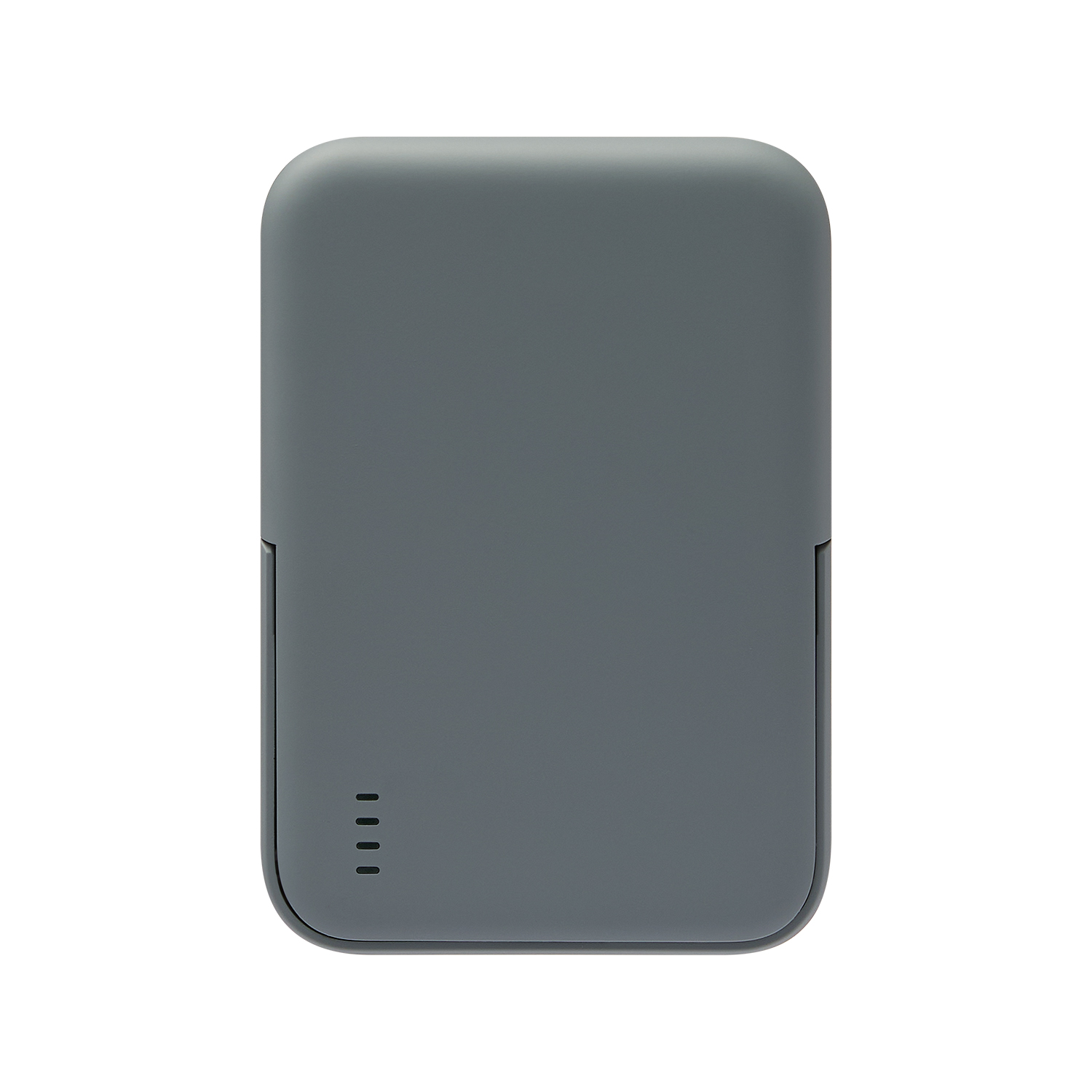 Внешний аккумулятор Юнион PD (Union PD) 10000mAh с функцией беспроводной зарядки 15W, серый