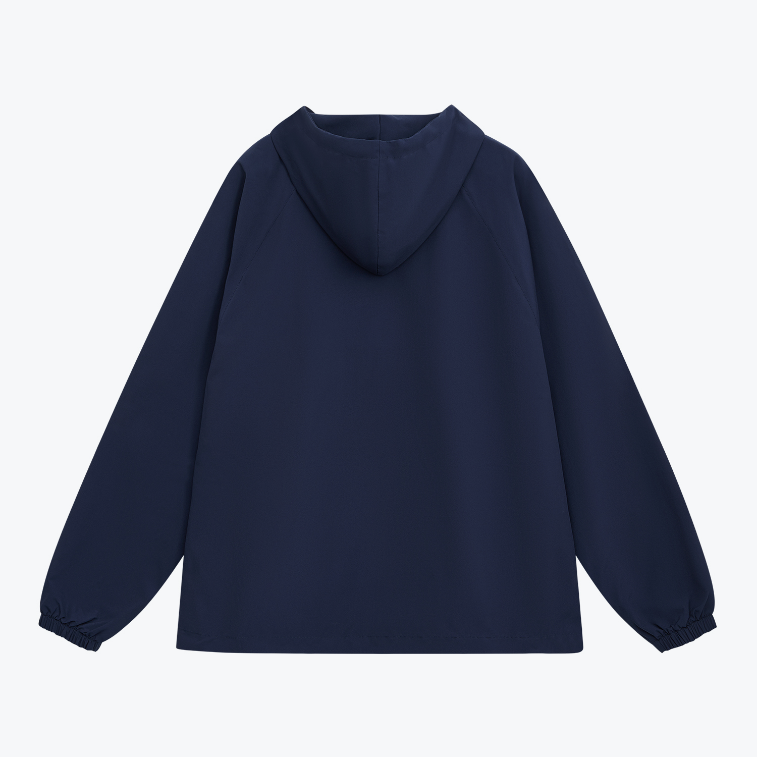 Ветровка (анорак) оверсайз унисекс Риссман (Rissman), темно-синяя, размер XL/XXL